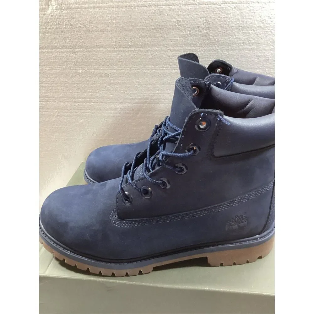 Timberlands Juniors‎ Sz 6 Premium Water Proof Boots Blue SKU #3054